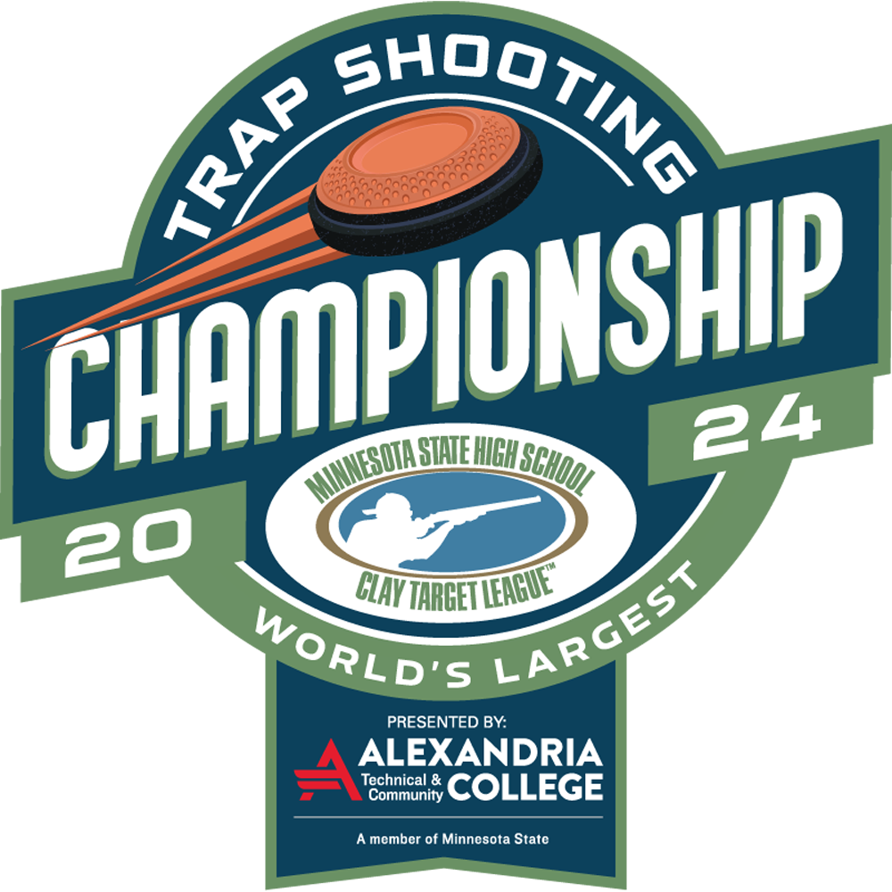 Trap shooting championship logo.